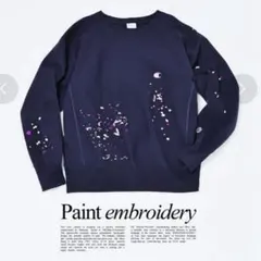 CHAMPION / チャンピオン 別注 R/W 刺繍スプラッシュ スウェット