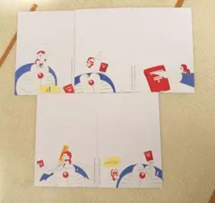 ドラえもんハガキ5枚セット
