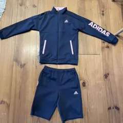 【美品】adidas ジャージ上下セット　160