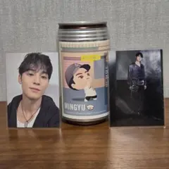 SEVENTEEN ぱじゅないす パズル缶 ラベルのみ★トレカ2枚★ミンギュ