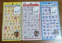 【正規品】ボンボンドロップシール　ディズニーミニ　3点セット
