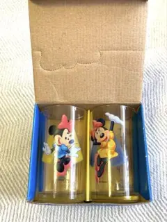 【送料込み 早い者勝ち】ディズニー ミニーマウスグラス 2個セット