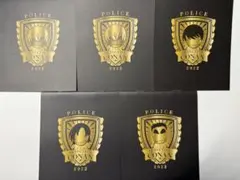 名探偵コナン　警察手帳風ノート　9個セット　警察学校組