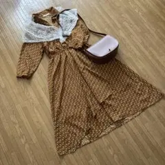 And Search シャツワンピース