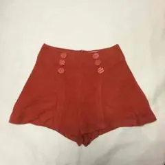 ♡snidel♡スナイデル 冬生地 キュロット ショートパンツ ハイウエスト
