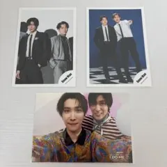 SnowMan 目黒蓮 渡辺翔太 公式写真(3枚セット)