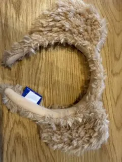 ベージュ 動物耳 カチューシャ