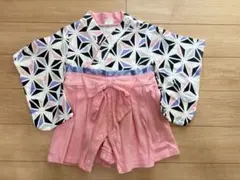 60サイズ　袴　ロンパース