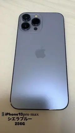 Apple iPhone 13 ProMax シエラブルー本体