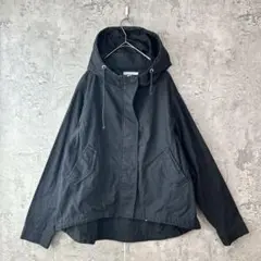 クラシカルエルフ　マウンテンパーカー　黒　L ゆったり　綿　大きめ　カジュアル