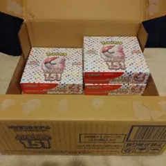 ポケモンカード 151 カートン 開封済ジャンク品 2025年最新】ポケモンカード カートン 151の人気アイテム - メルカリ