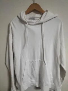 BROWNYホワイト フードパーカー