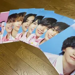 なにわ男子 初心LOVE ポスター 8枚 アイランドストア