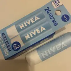 신품 미사용 NIVEA ニベア モイスチャーケア リップクリーム 無香料 韓国