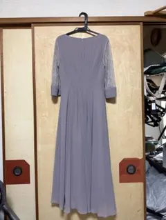 結婚式参列にぴったり！オケージョンドレス　ラベンダー