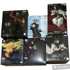 少年ジャンプフィギュアまとめ売り　呪術廻戦　宿儺　脹相　五条悟　鬼滅　善逸 獪岳
