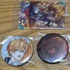 プロセカ B's-LOG 缶バッジ 彰人 志歩 グリ缶 カード ミク ビビバス