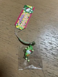 ご当地キティ キーホルダー 根付 わさび SANRIO ハローキティ