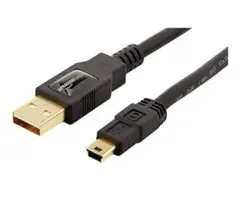 USB2.0ケーブル 0.9m(USB-Aオス - Mini USBオス)