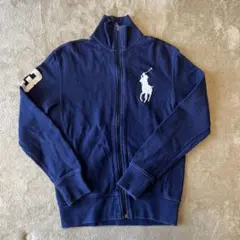 ポロ ラルフローレン トラックジャケット ネイビー ビッグポニー XS