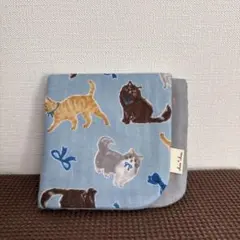 ハンドメイドガーゼハンカチ