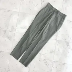 theory luxe パンツ 麻　リネン　ストレッチ　カーキ　34のサムネイル