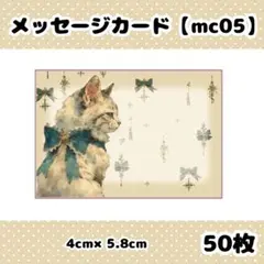 メッセージカード✴︎ mc05 50枚セット