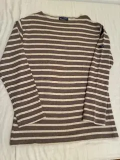 ウェッソン・セーター ECORCE/SABLE［グレージュ/ベージュ］★週末限定