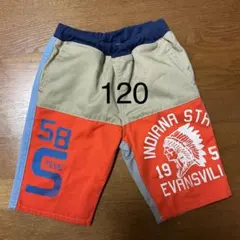 インディアナ州エバンズビル プリント ハーフパンツ 120