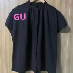 GU フレンチスリーブ半袖ブラウス♥М♥ジーユー