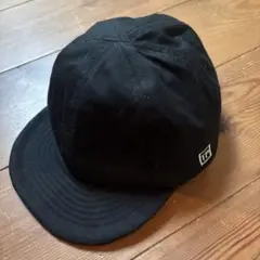 THEATRE PRODUCTS コットンキャップ　ロゴテープ　ブラック