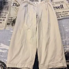Vintage 90s George George チノパン ベージュ ワイドのサムネイル