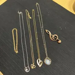ネックレスセット ゴールド シルバー4点
