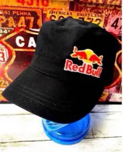 【新品❣️】レッドブル　ワークキャップ　redbull 黒　ブラック