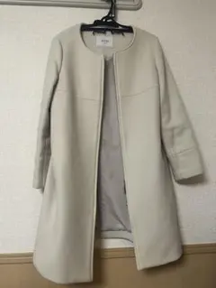 SLOBE アイボリー ロングコートのサムネイル