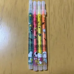 スヌーピー　ペン幅2mm 蛍光マーカー　4色セット
