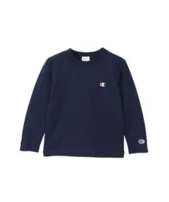 キッズ　長袖カットソー　ネイビー