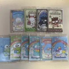 サンリオキャラクター はぴだんぶい ウエハースカード 10枚セット