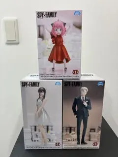 【未開封】SPY×FAMILY プレミアムフィギュア3体セット