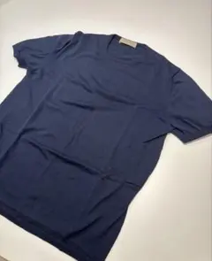 クルチアーニ ネイビー 半袖ニット Tシャツ 44 - メルカリ