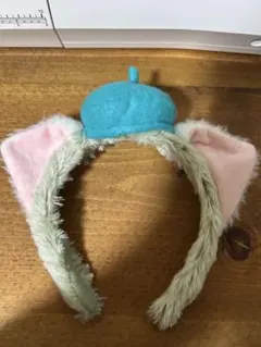 ディズニーシー　ジェラトーニ　耳付きカラフルカチューシャ　中古