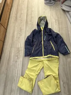 フェニックス 子供用スキーウェア160cm 蛍光黄色 紺色 男の子 - メルカリ