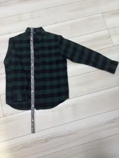 【お値引き不可】ユニクロ チェックシャツ 140男児 秋服 ネルシャツ
