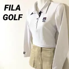 【美品！Mサイズ！秋冬ゴルフ！】FILA GOLF長袖セットアップウェア！