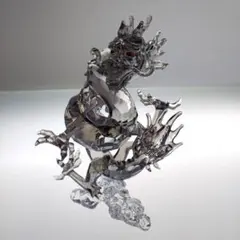 スワロフスキー　ドラゴン　龍　クリスタル　インテリア　高さ13cm