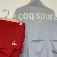 ルコック レイン ウェア 上下 セット ナイロン ジャケット パンツ ゴルフ