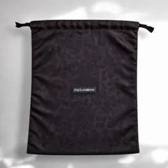 ★ドルチェ&ガッバーナ レース柄 保存袋 ③★収納袋 ショッパー 黒 シューズ袋