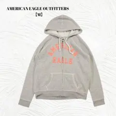 美品　アメリカンイーグル OUTFITTERS【M】フルジップパーカー 裏起毛のサムネイル