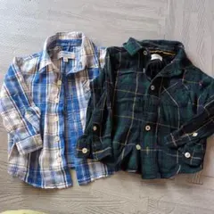 Cherokee & Elfindoll チェックシャツ 90