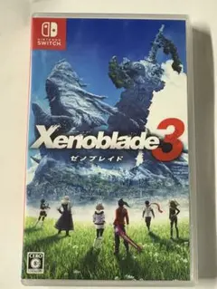 Switchソフト　ゼノブレイド3